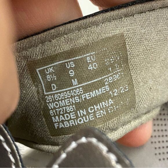 Clarks cloudsteppers comfort slip on sandal Breeze Brinkley Flora pewter 9 - Picture 6 of 8